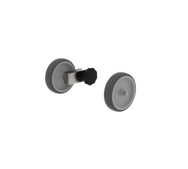 Hubrollen für Plattformleiter steckbar | © MUNK GmbH