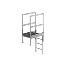 Attika-Überstieg Aluminium blank Länge 1000 mm | © MUNK GmbH