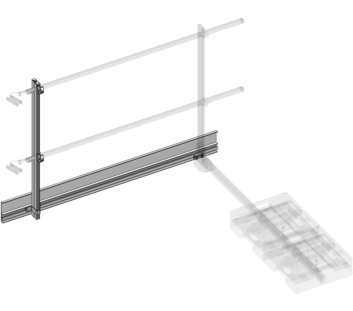 Fußleiste für Ausstiegsgeländer | © MUNK GmbH