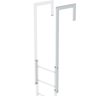 Montant de sortie coudé alu brut, longueur 1600mm | © MUNK GmbH