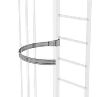 Back protection hoop lateral exit, gal. steel | © MUNK GmbH