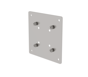 Adapter plate st. steel, 100x100mm, 150x150mm | © MUNK GmbH