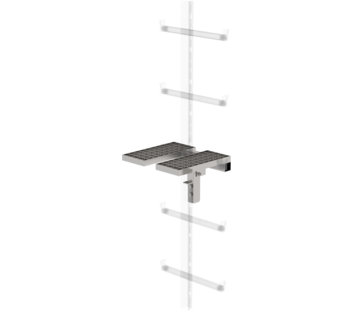 Hinged rest platform, stainless steel | © MUNK GmbH