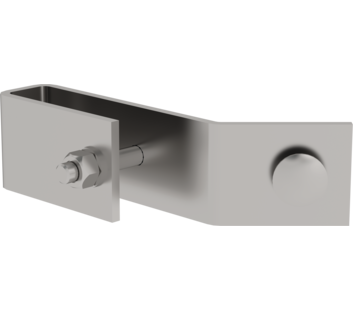 Rail fastening for ladder side-rail 50x20mm V4A | © MUNK GmbH