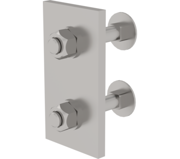 Fixation du rail pour barreaux d’échelle en inox,  | © MUNK GmbH