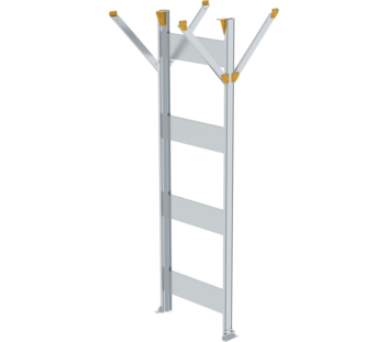 Support pf H. 2,500-3,000 mm, mod.walkway system | © MUNK GmbH