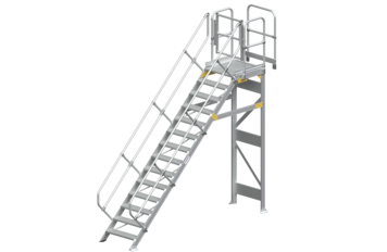 Modular de-icing system Module 4 Stairs 45° | © MUNK GmbH