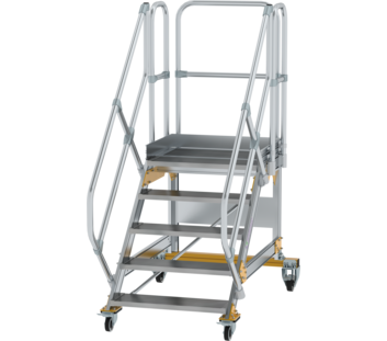 Platform stairs 45° mobile st. width 800 mm, 5 st | © MUNK GmbH