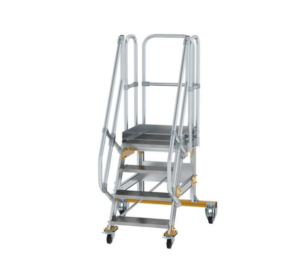 Plattformtreppe 60° fahrbar St.br. 600 mm, 4 St. | © MUNK GmbH