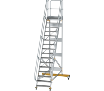 Platform stairs 60° mobile st. width 800 mm, 16 st | © MUNK GmbH