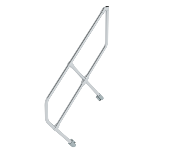 Zweiter Handlauf für Treppe 45° , 4 Stufen | © MUNK GmbH