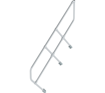 Second handrail for stairs 45°, 6 steps | © MUNK GmbH