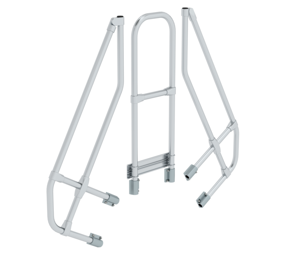 Überstiege 60° 2. Handlauf für 3 St., Neigung 60° | © MUNK GmbH