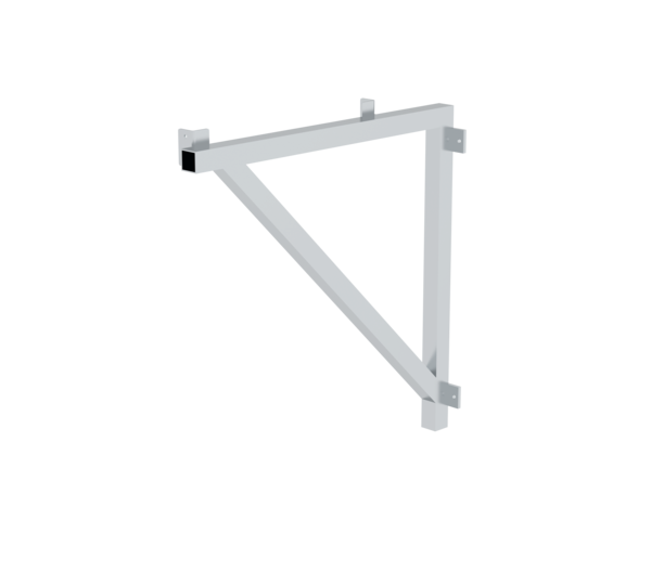 Console triangulaire alu pr larg. de marche 600mm | © MUNK GmbH