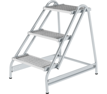 Work platform, 1-sided access, 3 steps | © MUNK GmbH