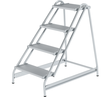 Marchepied avec marches d'un seul côté, 4 marches | © MUNK GmbH