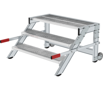 Work platform mobile 1,000 mm st width, 3 steps | © MUNK GmbH