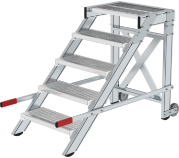 Marchepied mobile, larg. marche 600 mm, 5 mar. | © MUNK GmbH
