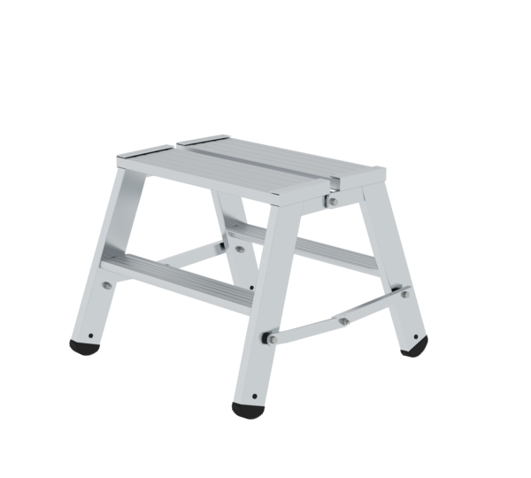 Klapppodest beidseitig begehbar, 2x2 Stufen | © MUNK GmbH