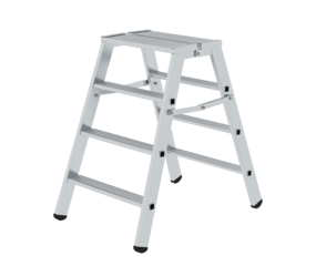 Klapppodest beidseitig begehbar, 2x4 Stufen | © MUNK GmbH