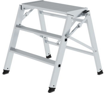 Hinged platform, 1-sided access, 2 steps + platf. | © MUNK GmbH