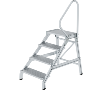 Montagetritt mit Handlauf, 4 Stufen | © MUNK GmbH