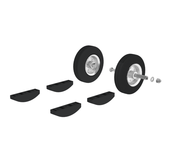 Rollensatz elektrisch ableitfähig | © MUNK GmbH