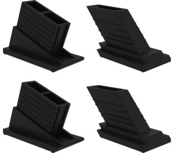 Innenschuhe für Aluminium-Klapptreppen | © MUNK GmbH