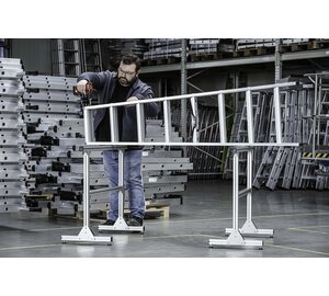 Arbeitsböcke MUNK Profiltechnik im Einsatz | © MUNK GmbH