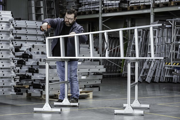 Work trestles MUNK Profiltechnik in use | © MUNK GmbH
