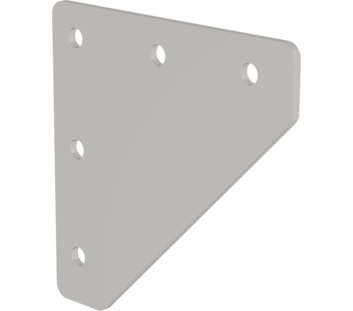 Plaque de gousset 110x110 mm | © MUNK GmbH
