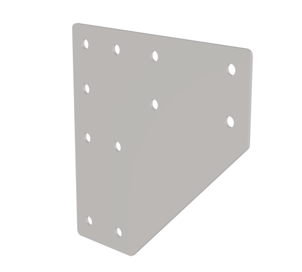 Plaque de gousset 200x200 mm | © MUNK GmbH