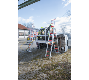 Multifunktionsleiter als Rettungsplattform | © MUNK GmbH