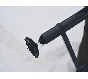 Holm extension for telescopic single ladder Detail | © MUNK GmbH