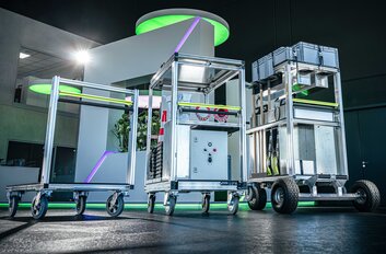 Conteneurs roulants spéciaux selon les spécifications du client | © MUNK GmbH 3 conteneurs roulants spéciaux selon les spécifications du client | © MUNK GmbH