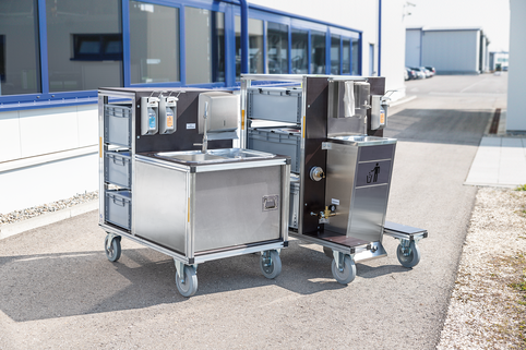 Rollcontainer Hygiene Typ 1 und Typ 2 | © MUNK GmbH