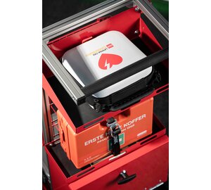 SafeCaddy® "Erste Hilfe", Detail Beladung | © MUNK GmbH
