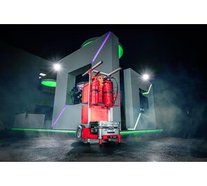 SafeCaddy® "Fire protection" with loading, ambience | © MUNK GmbH