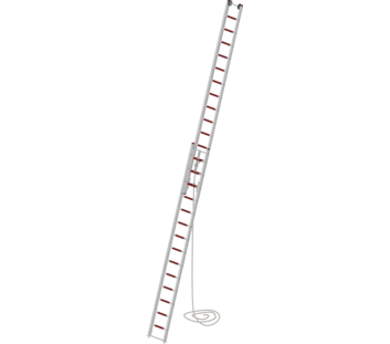 Échelle à câble 2 parties EN 1147 2x14 échelons sans supports | © MUNK GmbH