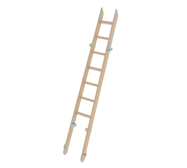 Partie sup. éch. esca. bois DIN EN 1147 | © MUNK GmbH