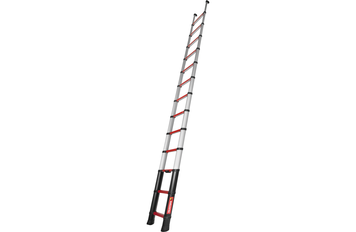 Telescopic ladder red DIN EN 1147 | © MUNK GmbH
