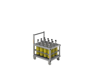 Trolley for oxygen canisters without elevation | © MUNK GmbH