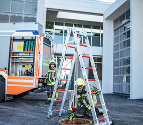 Échelle multifonction avec support de tête | © MUNK GmbH