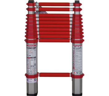 Échelle télescopique rouge DIN EN 1147 | © MUNK GmbH