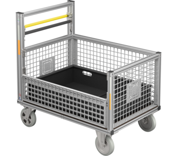 Universal mobile lattice box with tub insert | © MUNK GmbH