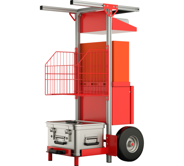 SafeCaddy® "Premiers secours" avec chargement | © MUNK GmbH