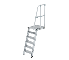 Escaliers d'accès arrière avec plate-forme | © MUNK GmbH