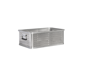 Kasten ohne Deckel Aluminium Größe 1 | © MUNK GmbH