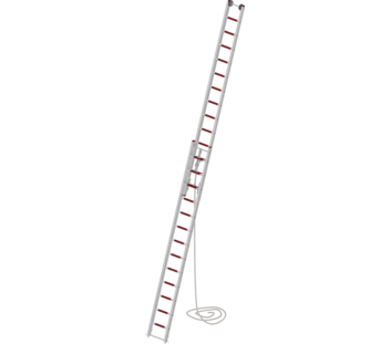 Échelle à câble 2 parties EN 1147 2x13 échelons sans supports | © MUNK GmbH
