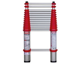 Telescopic ladder EU red DIN EN 1147 | © MUNK GmbH